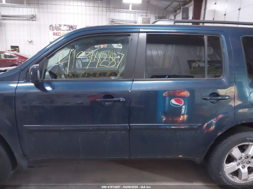 2011 Honda Pilot Ex VIN: 5FNYF4H43BB022885 Lot: 41974287