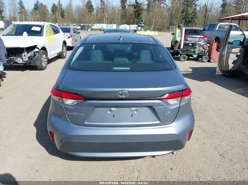 2021 Toyota Corolla Le VIN: 5YFEPMAEXMP208370 Lot: 41974368