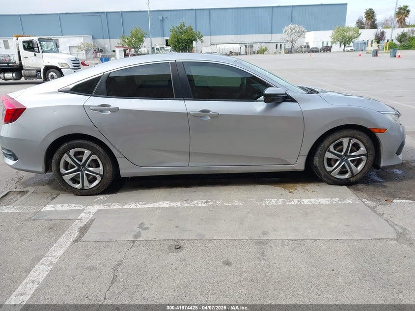 2016 HONDA CIVIC VIN: 2HGFC2F57GH520512