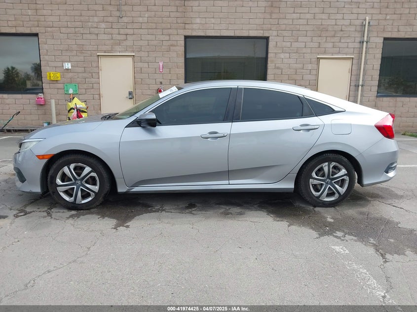 2016 HONDA CIVIC VIN: 2HGFC2F57GH520512