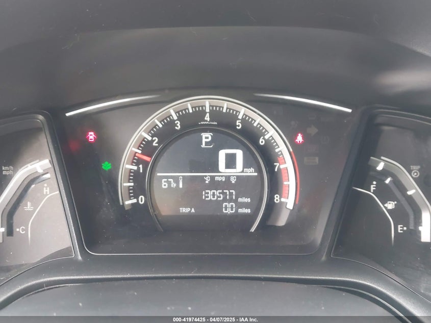 2016 HONDA CIVIC VIN: 2HGFC2F57GH520512