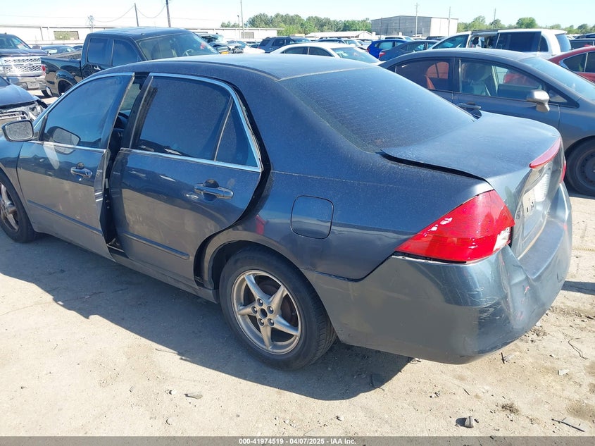 2007 HONDA ACCORD SDN VIN: 1HGCM56477A156406