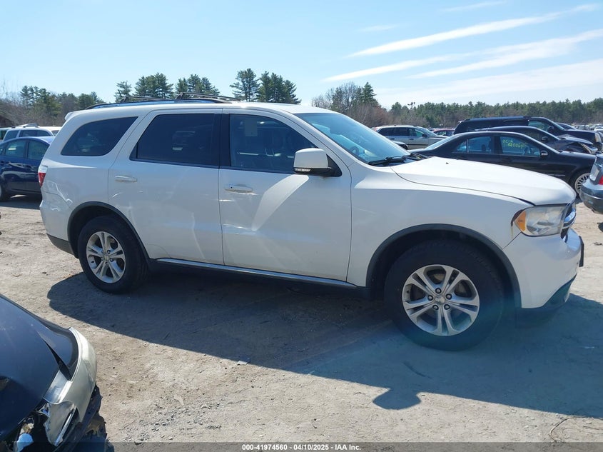 2012 DODGE DURANGO VIN: 1C4RDJDG0CC100692