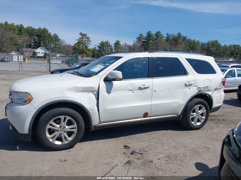 2012 DODGE DURANGO VIN: 1C4RDJDG0CC100692