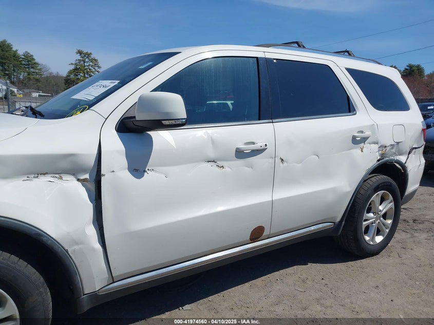 2012 DODGE DURANGO VIN: 1C4RDJDG0CC100692