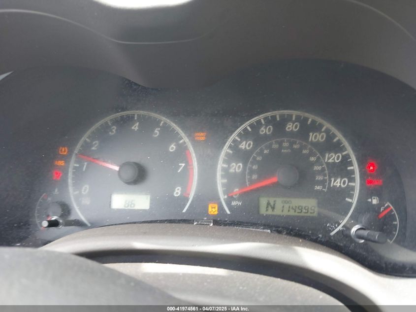 2010 Toyota Corolla Le VIN: JTDBU4EE2A9119044 Lot: 41974561