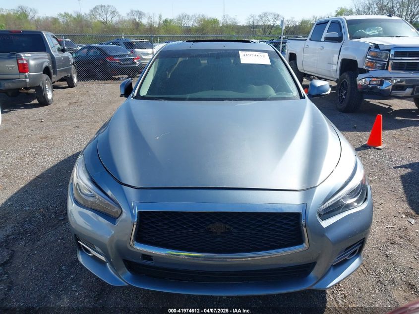 2016 Infiniti Q50 2.0T Base/2.0T Premium VIN: JN1CV7AP0GM200689 Lot: 41974612