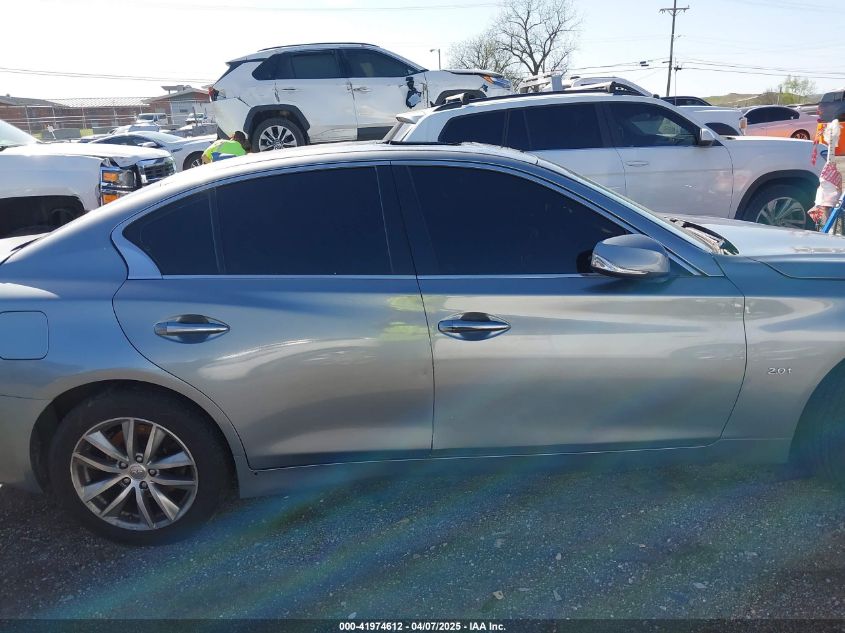 2016 Infiniti Q50 2.0T Base/2.0T Premium VIN: JN1CV7AP0GM200689 Lot: 41974612