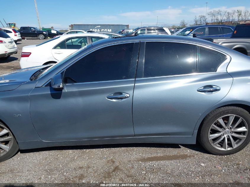 2016 Infiniti Q50 2.0T Base/2.0T Premium VIN: JN1CV7AP0GM200689 Lot: 41974612