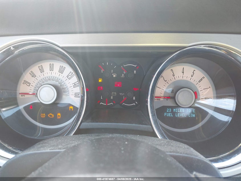 2011 FORD MUSTANG VIN: 1ZVBP8AM4B5149602