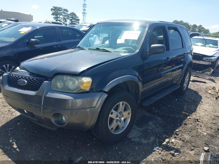 1FMYU03155KA69236 2005 FORD ESCAPE photo no. 2