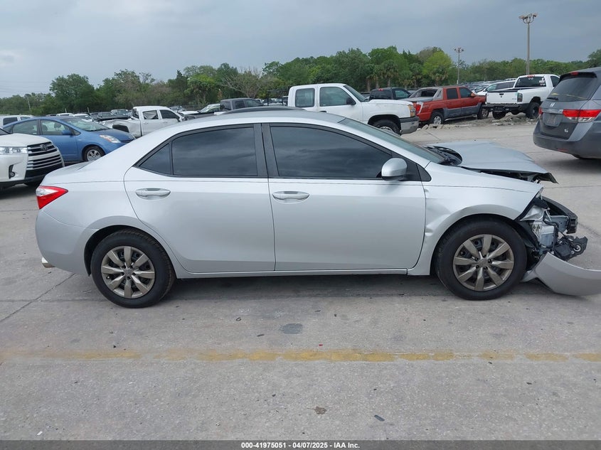 2015 TOYOTA COROLLA LE - 2T1BURHE2FC444707