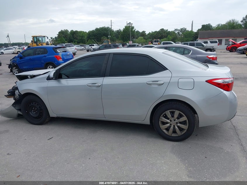 2015 TOYOTA COROLLA LE - 2T1BURHE2FC444707