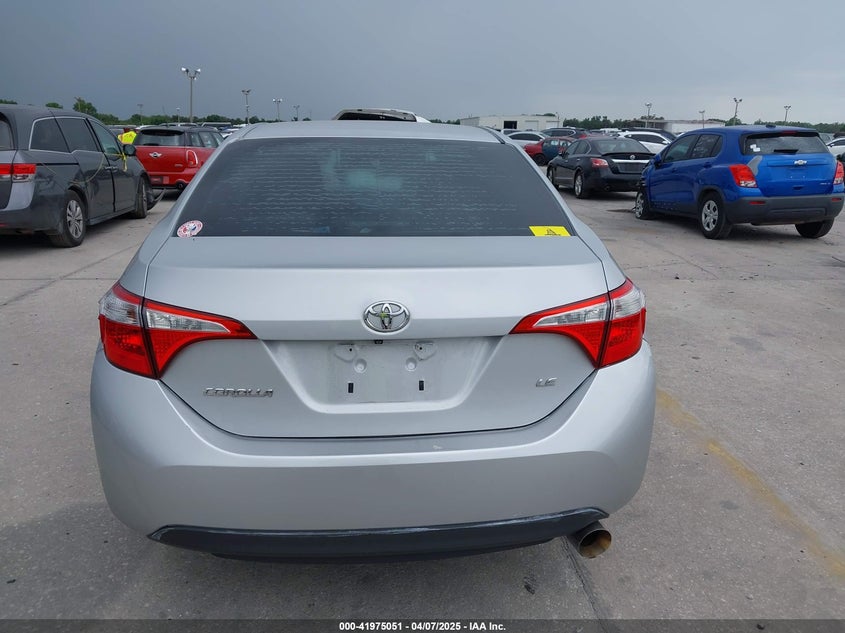 2015 TOYOTA COROLLA LE - 2T1BURHE2FC444707