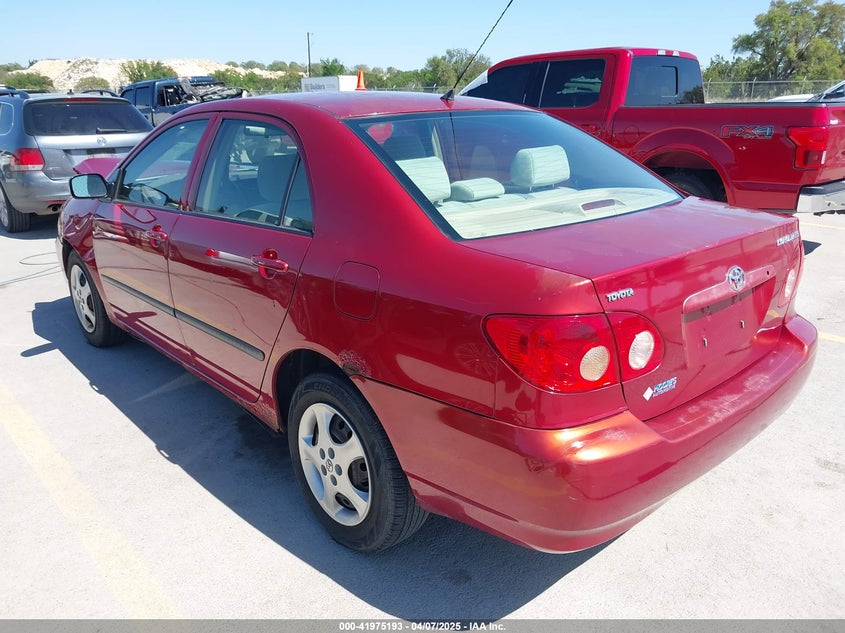 2006 TOYOTA COROLLA VIN: JTDBR32E260072660