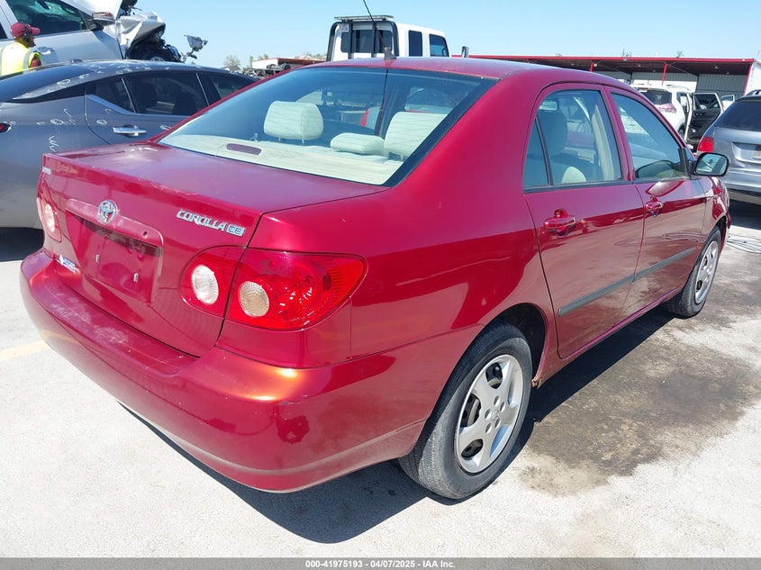 2006 TOYOTA COROLLA VIN: JTDBR32E260072660