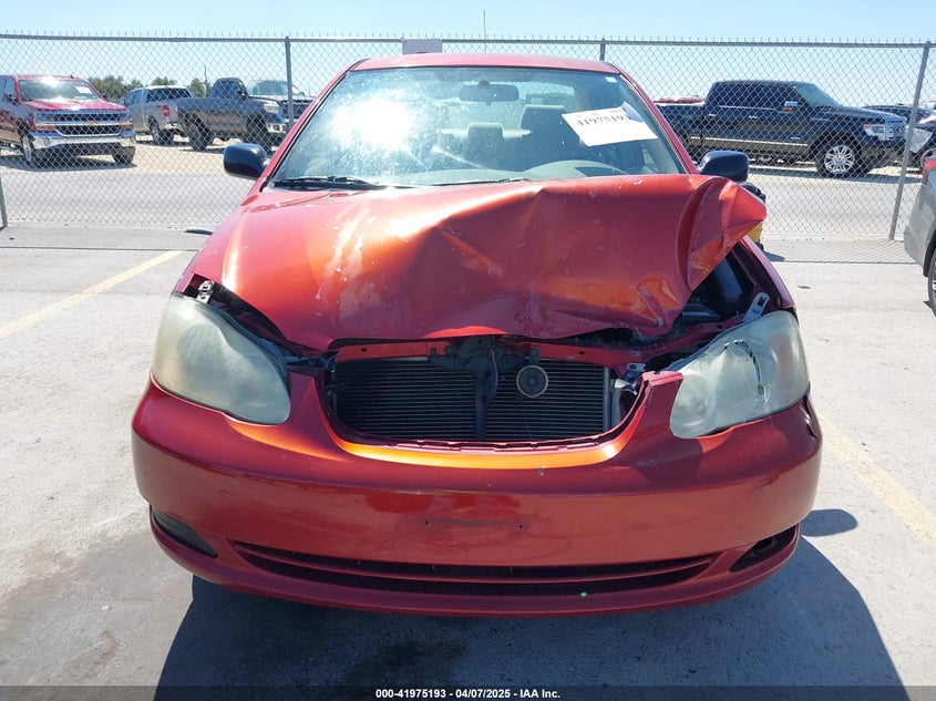 2006 TOYOTA COROLLA VIN: JTDBR32E260072660