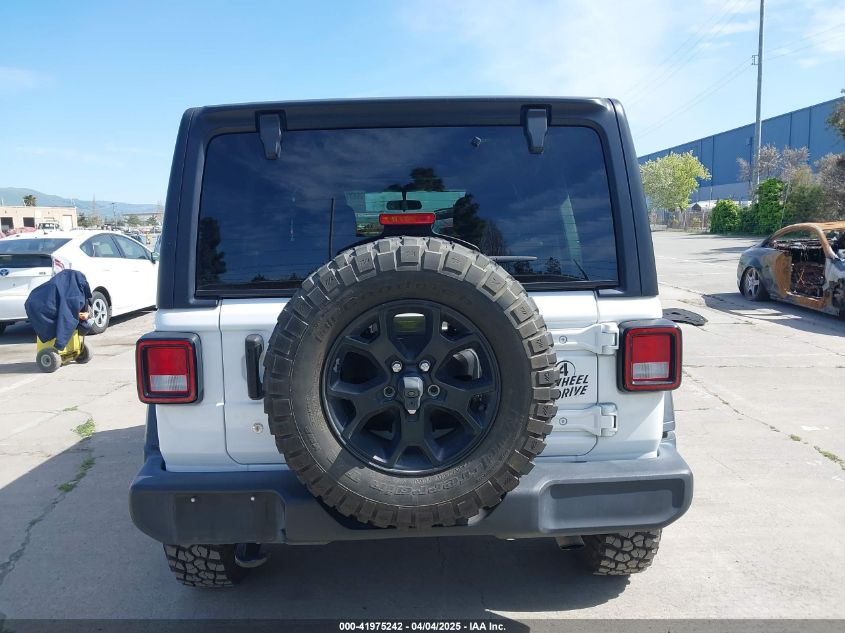2022 Jeep Wrangler Unlimited Willys Sport 4X4 VIN: 1C4HJXDG7NW144634 Lot: 41975242