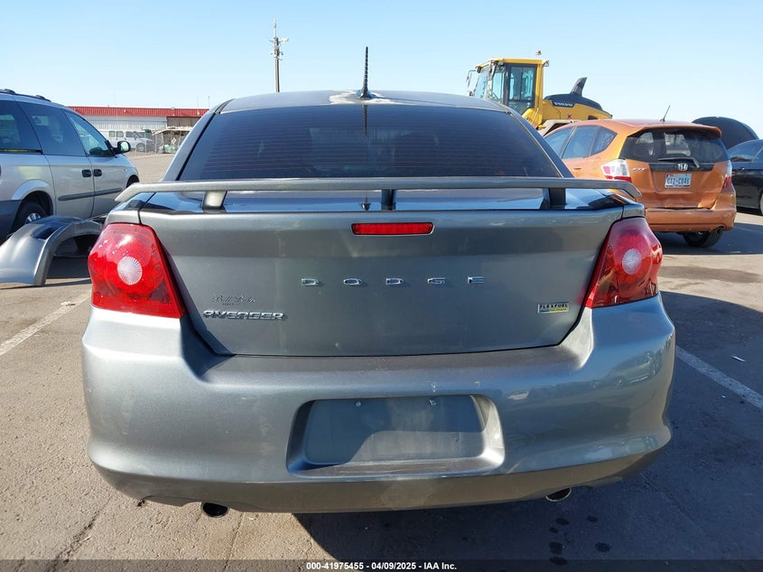 2012 DODGE AVENGER VIN: 1C3CDZEG6CN269532