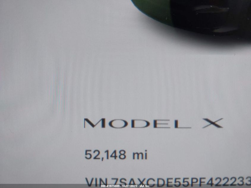 2023 Tesla Model X - 7SAXCDE55PF422233