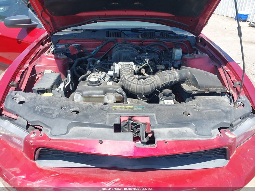 2010 FORD MUSTANG VIN: 1ZVBP8EN0A5127887
