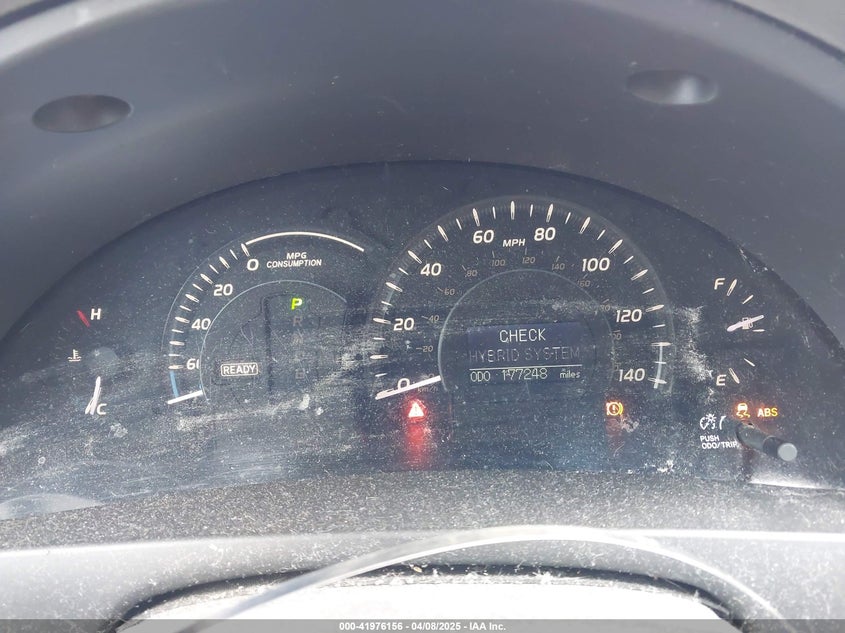 2009 TOYOTA CAMRY HYBRID VIN: 4T1BB46KX9U089273