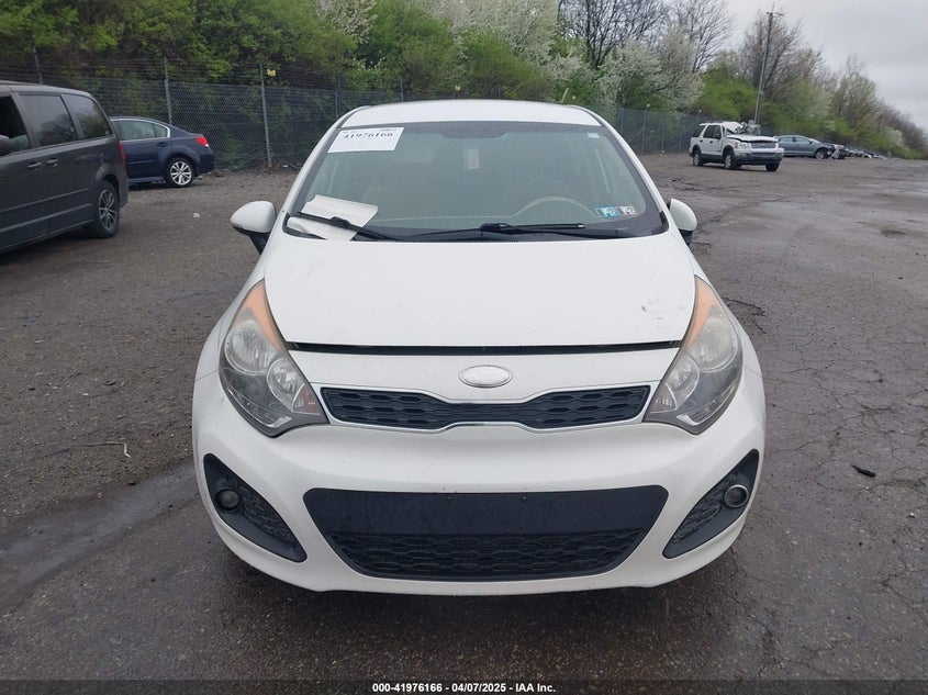 2013 KIA RIO VIN: KNADN5A34D6245263