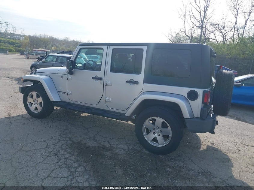 2009 JEEP WRANGLER UNLIMITED VIN: 1J4GA59129L780013