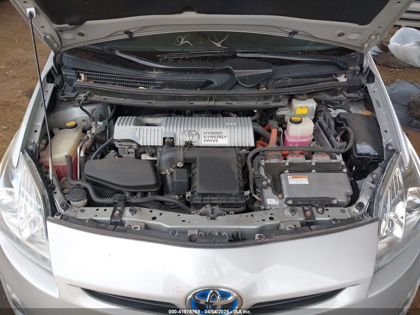 2011 TOYOTA PRIUS VIN: JTDKN3DUXB0287858