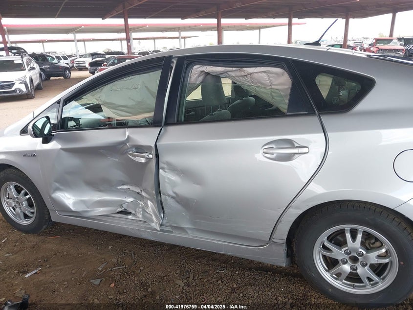 2011 TOYOTA PRIUS VIN: JTDKN3DUXB0287858