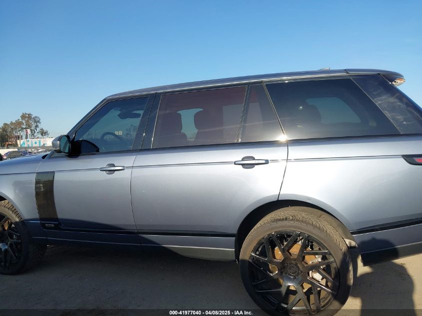 2019 Land Rover Range Rover 5.0L V8 Supercharged VIN: SALGS5RE7KA52779 Lot: 41977040