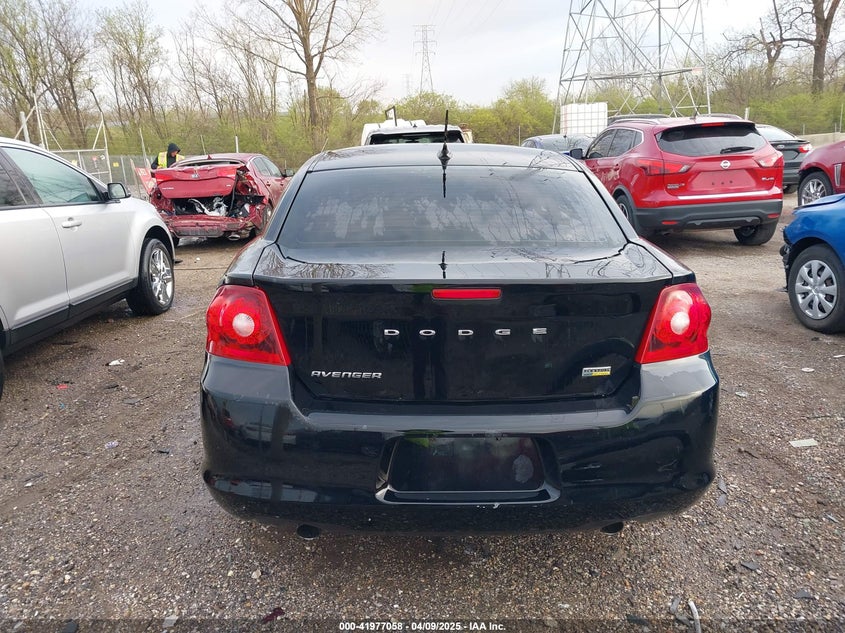 2012 DODGE AVENGER VIN: 1C3CDZAG1CN309604