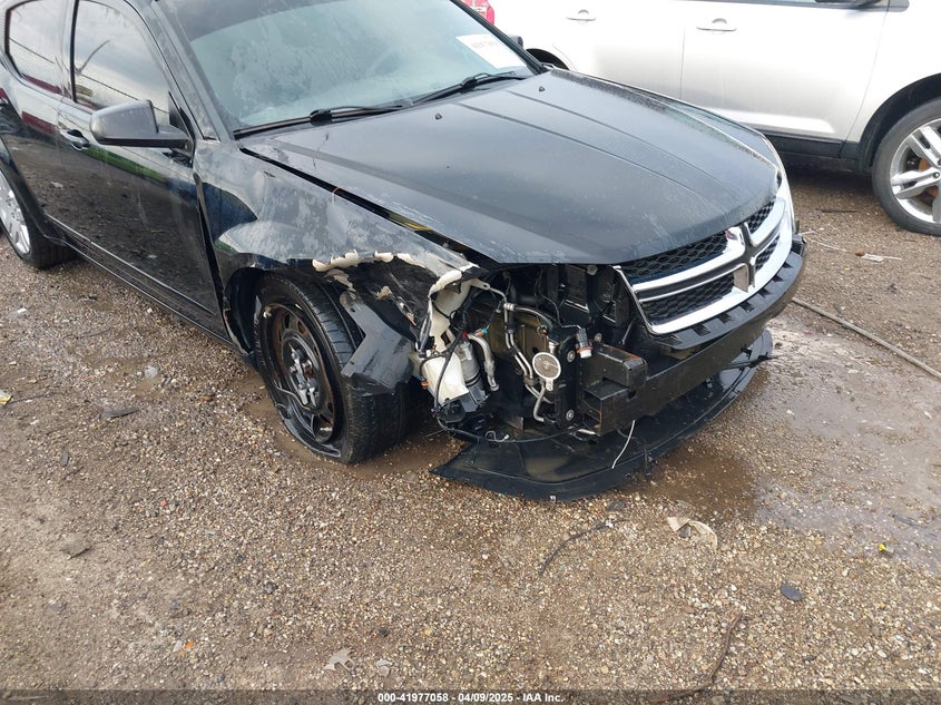 2012 DODGE AVENGER VIN: 1C3CDZAG1CN309604