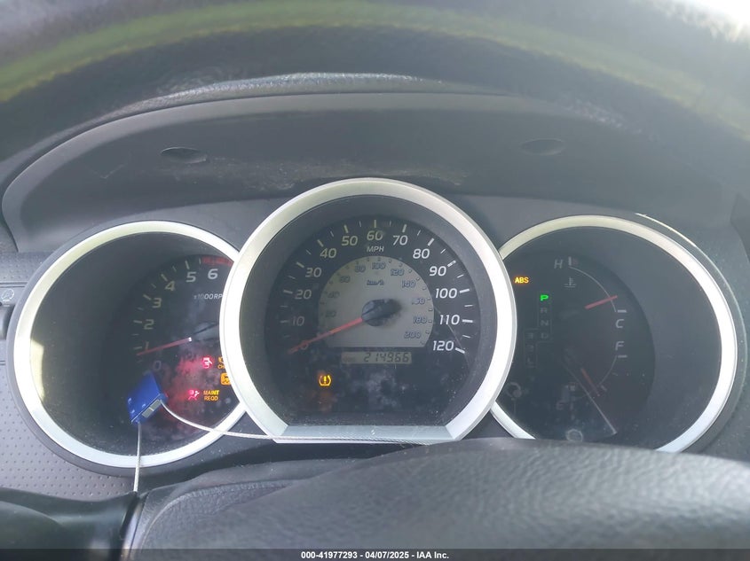 2009 TOYOTA TACOMA VIN: 5TENX22N69Z619348