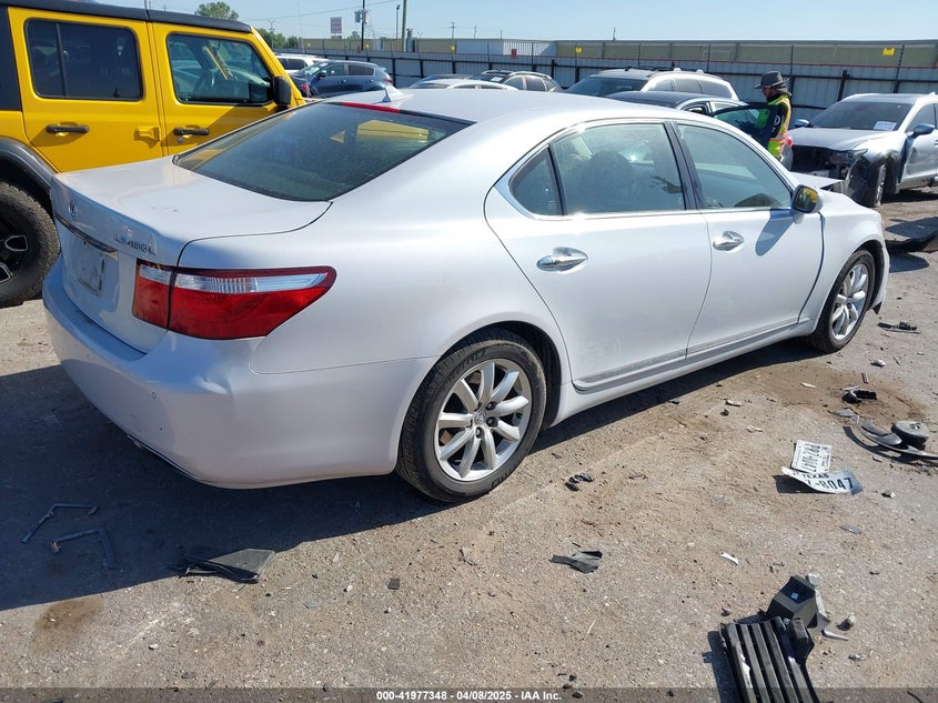 2008 LEXUS LS VIN: JTHGL46F685026138