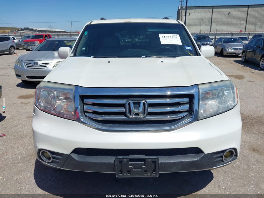 2013 HONDA PILOT VIN: 5FNYF4H96DB067995