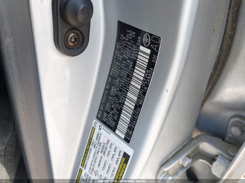 2006 Toyota Corolla S VIN: 2T1BR32E46C631051 Lot: 41977770