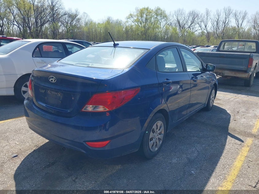 2016 HYUNDAI ACCENT SE - KMHCT4AE9GU949616