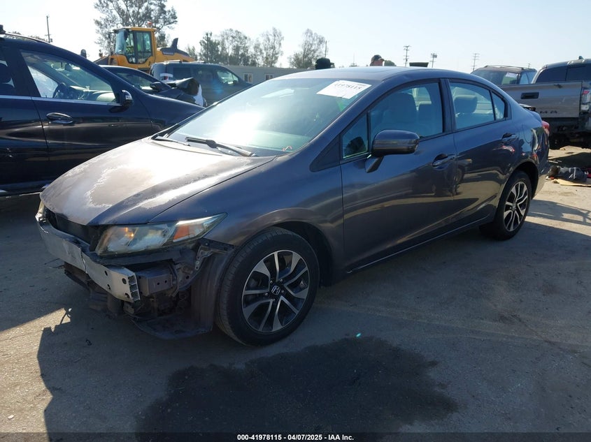 2014 HONDA CIVIC VIN: 19XFB2F86EE272712