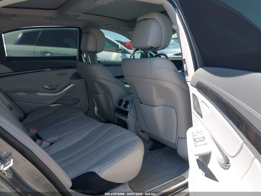 2017 MERCEDES-BENZ S 550 VIN: WDDUG8CB6HA297098