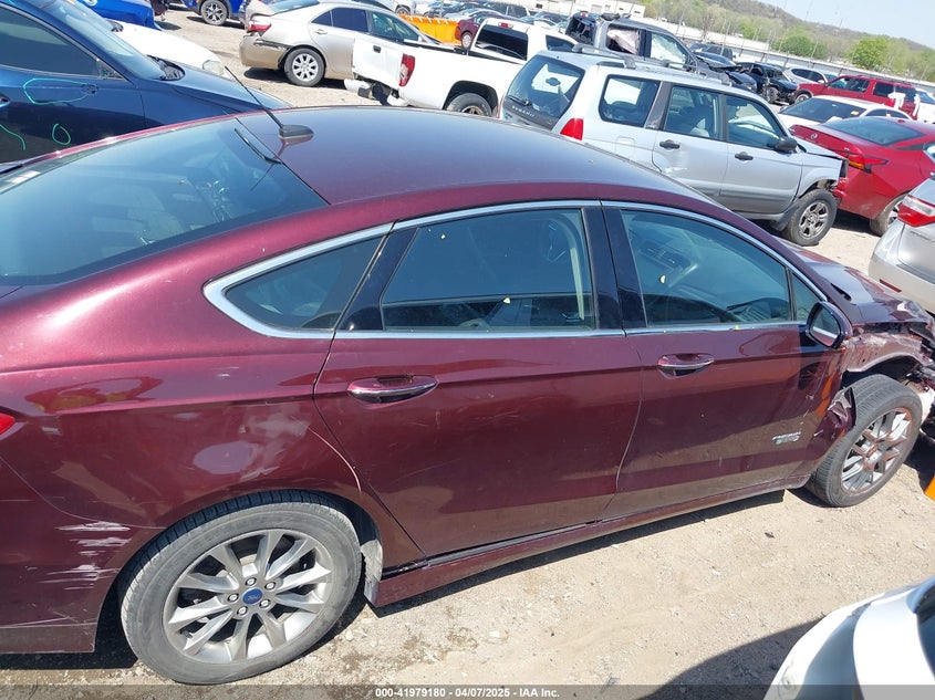 2017 FORD FUSION ENERGI VIN: 3FA6P0SU9HR379474