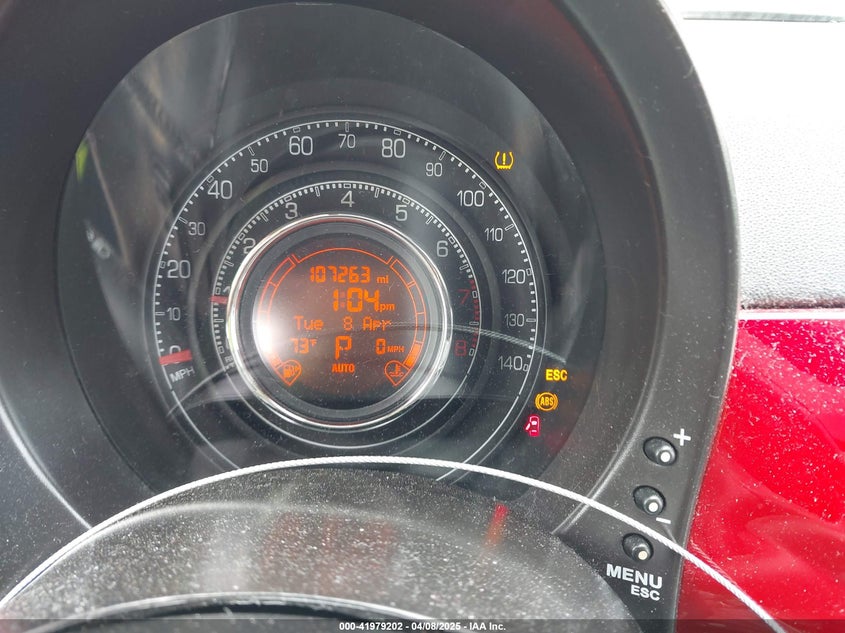 2012 FIAT 500 VIN: 3C3CFFBR3CT338952