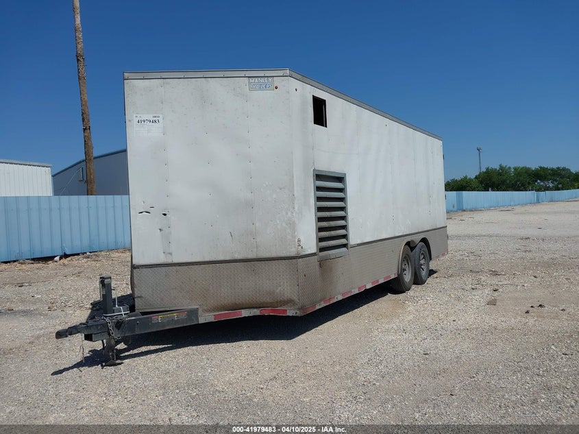 2022 MANLEY METALWORKS CARGO TRAILER VIN: 7J8BE2022N1002024