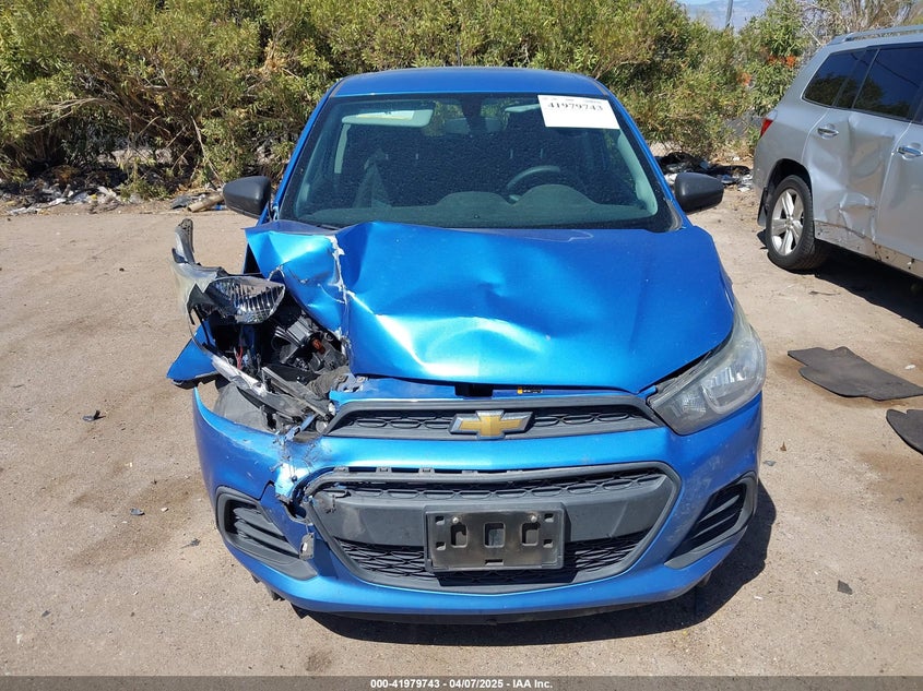 2016 CHEVROLET SPARK VIN: KL8CB6SA1GC587620