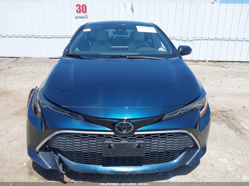 2019 TOYOTA COROLLA VIN: JTNK4RBEXK3020232