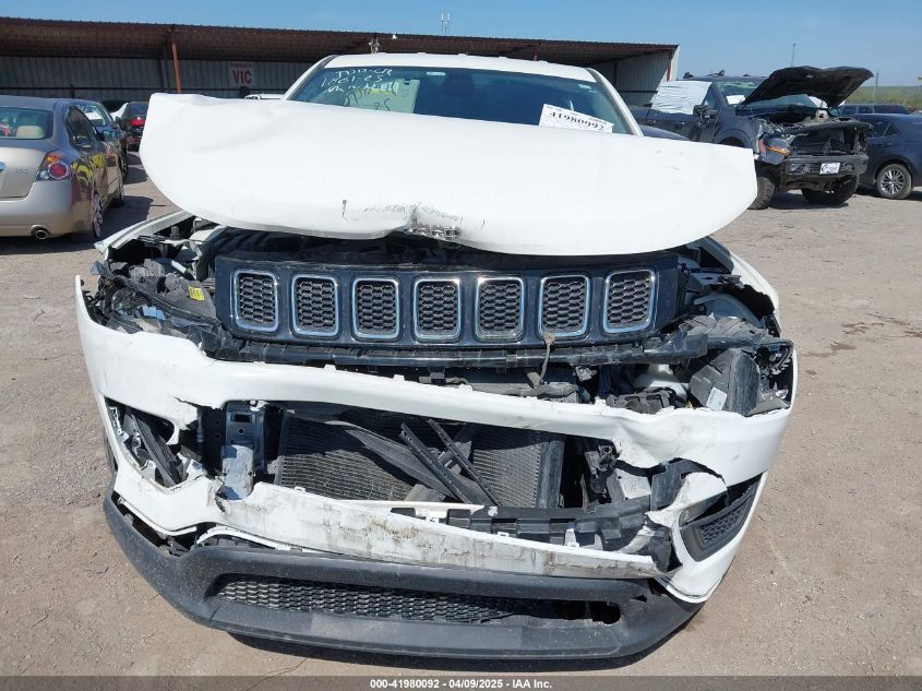 2021 Jeep Compass Sport Fwd VIN: 3C4NJCAB1MT560381 Lot: 41980092