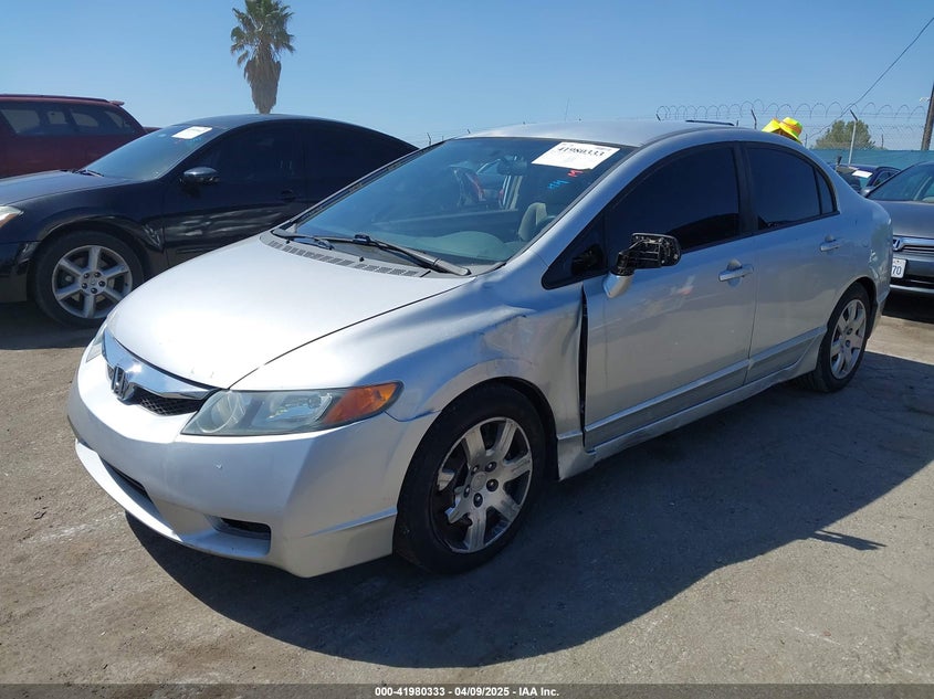2010 HONDA CIVIC VIN: 2HGFA1F56AH315917