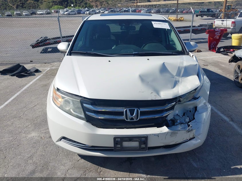 2016 HONDA ODYSSEY VIN: 5FNRL5H65GB055916