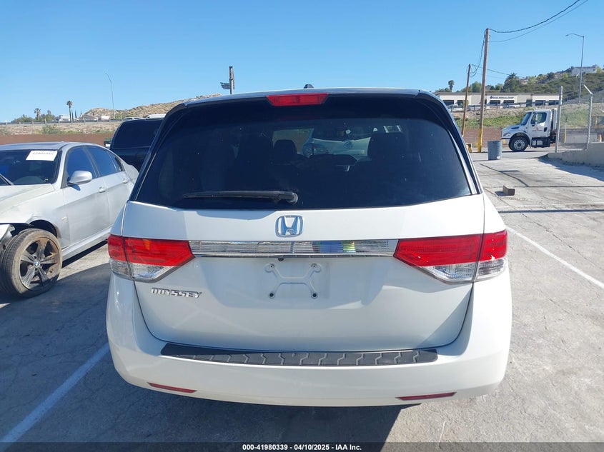 2016 HONDA ODYSSEY VIN: 5FNRL5H65GB055916