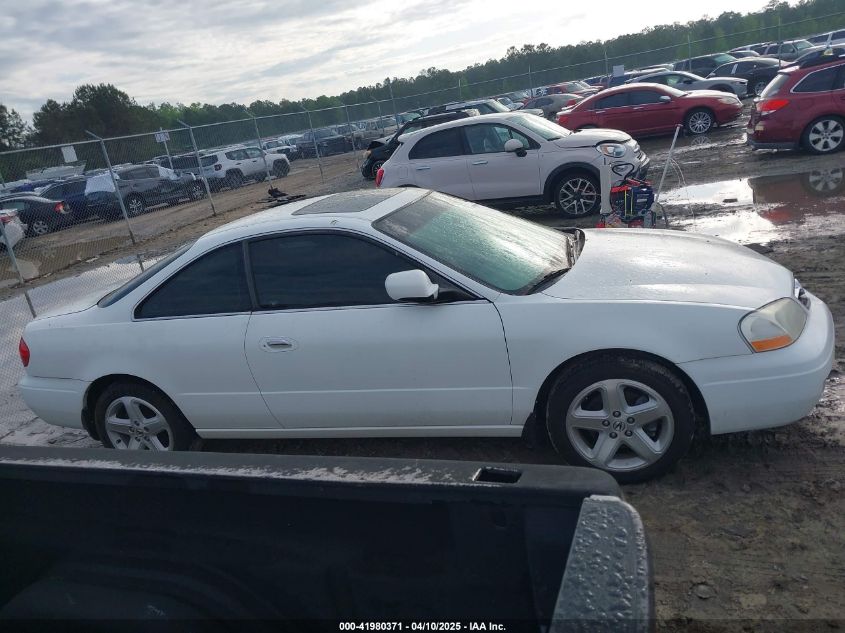 2001 Acura Cl VIN: PRESTONMACSWEANE Lot: 41980371